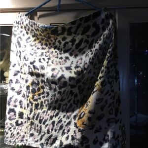 Leopard Print Skirt